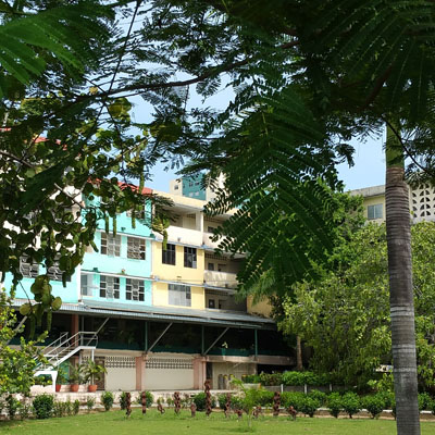 Dorm buildings at La Universidad de Cienfuegos