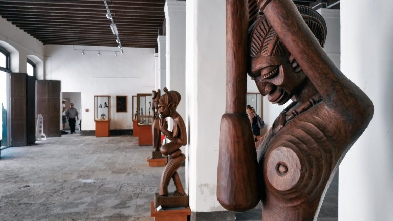 Lobby of Museum, La Casa de Africa in Havana