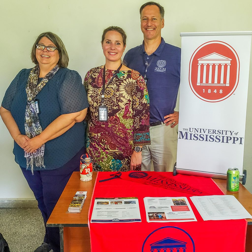 University of Mississippi exhibits at Cuba TIES